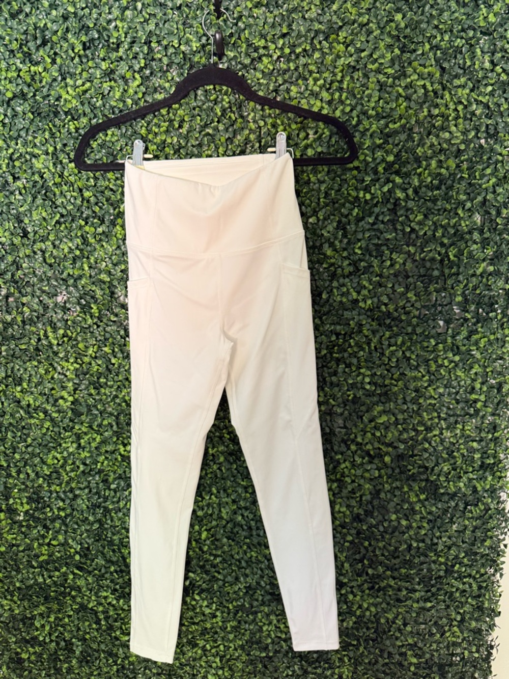 Athletifreak High Waist Leggings | White | Size Small (2) | 25” Inseam